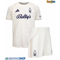 Maglie da calcio Nottingham Forest Dan Ndoye #14 Seconda Maglia Bambino 2025-26 Manica Corta (+ Pantaloni corti)